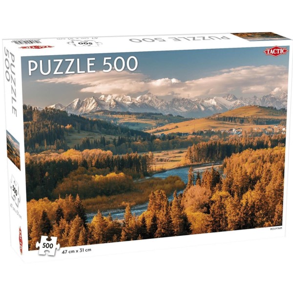 Puzzle 500 pièces : Montagne - Tactic-56740