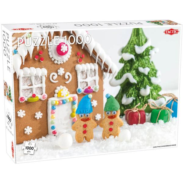 1000 pieces puzzle: Gingerbread house - Tactic-56236