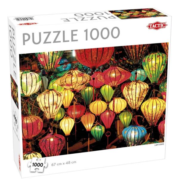 1000 pieces puzzle: Lanterns - Tactic-56990