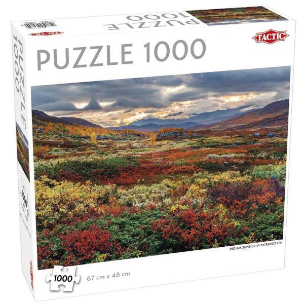 1000 pieces puzzle: Indian summer in Norrbotten - Tactic-56988