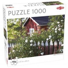1000 pieces puzzle: Finnish summer cottage