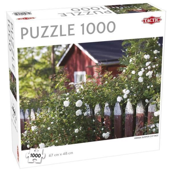 Puzzle de 1000 piezas: cabaña de verano finlandesa - Tactic-56986