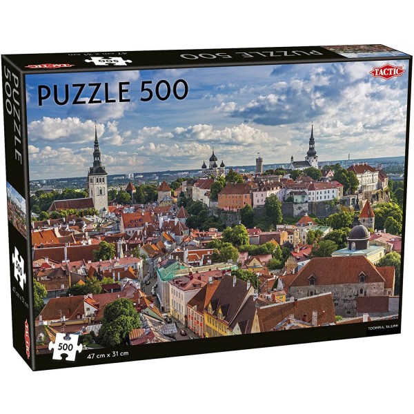 Puzzle 500 pièces : Toompea, Talinn - Tactic-55249