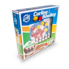 Tisch-Curling und -Bowling - Active Play