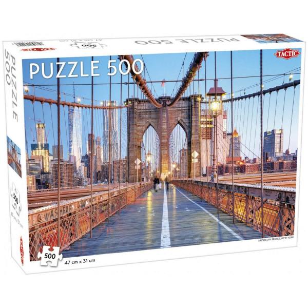 Rompecabezas de 500 piezas: Puente de Brooklyn - Tactic-58288