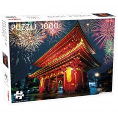 Puzzle 1000 pièces : Temple à Asakusa Japon
