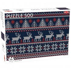 Puzzle 500 pièces : modèle Scandic