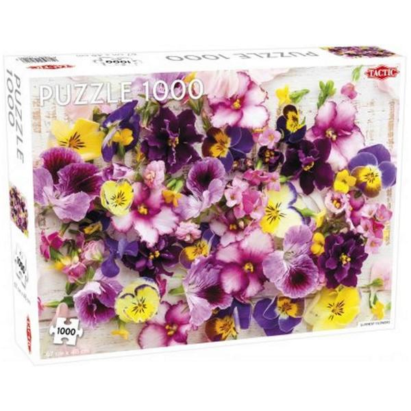 Puzzle 1000 pièces : Fleur estivale - Tactic-58278