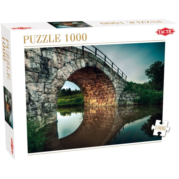 Puzzle 1000 pièces : Derrière le pont - Tactic-40903