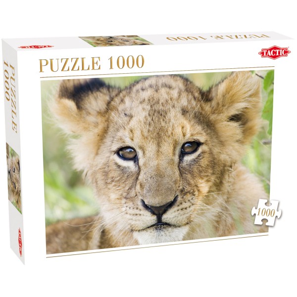 Puzzle 1000 pièces : Lion - Tactic-40914