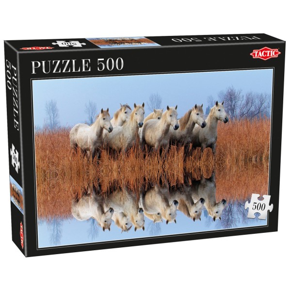 Puzzle 500 pièces : Chevaux - Tactic-53340