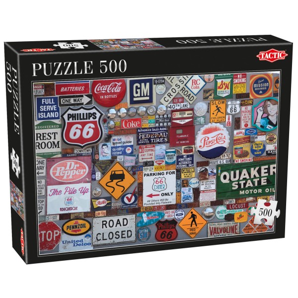 Puzzle 500 pièces : Logos - Tactic-53341