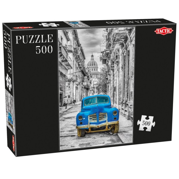 Puzzle 500 pièces : Voiture cubaine - Tactic-53561