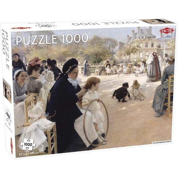 1000 Teile Puzzle: Luxemburg-Gärten - Tactic-55248
