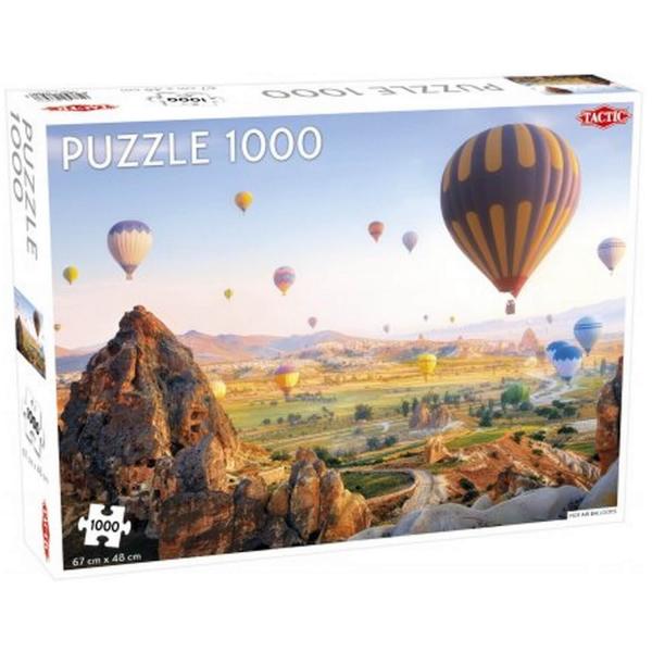 1000 piece puzzle: Hot air balloon - Tactic-56623