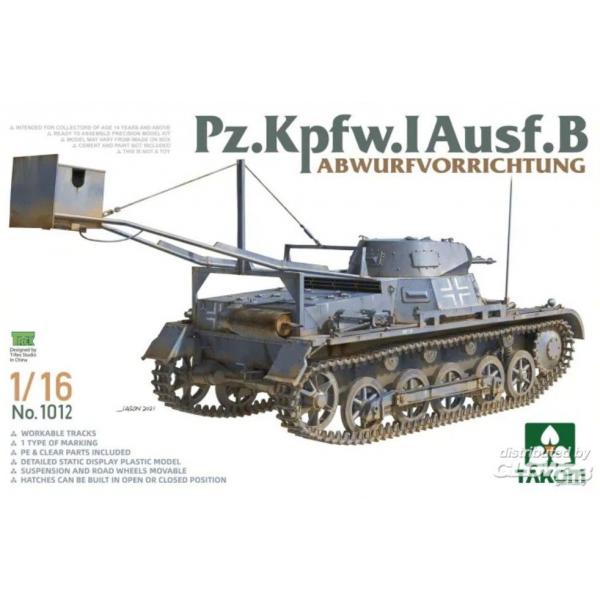 Takom: Pz.Kpfw.I Ausf.B Abwurfvorrichtung in 1:16 - TAK1012