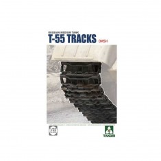 Maqueta de accesorios militares: Juego de eslabones de cadena para T-55 Tipo OMSH
