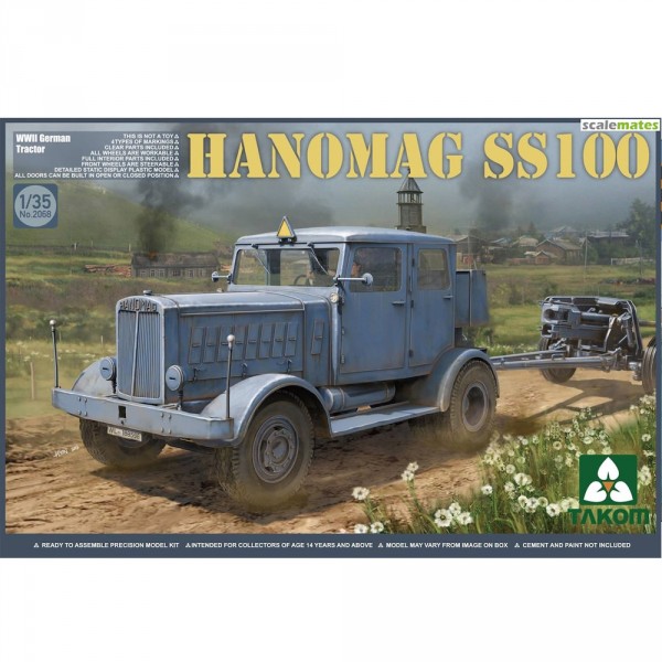 Maquette tracteur Hanomag SS100 (Allemagne 1939-1945) - Takom-TAKOM2068