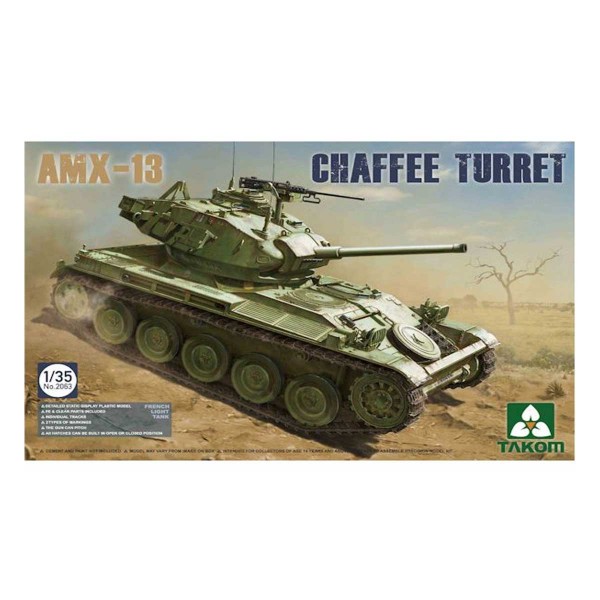 Modellpanzer: AMX-13 - Chaffee Turret - Takom-TAKOM2063