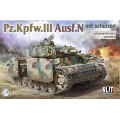 Pz.Kpfw.III Ausf.N mit Schürzen - 1:35e - Takom