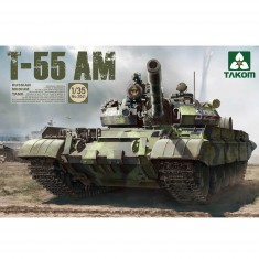 Tanque Maqueta ruso T-55 AM