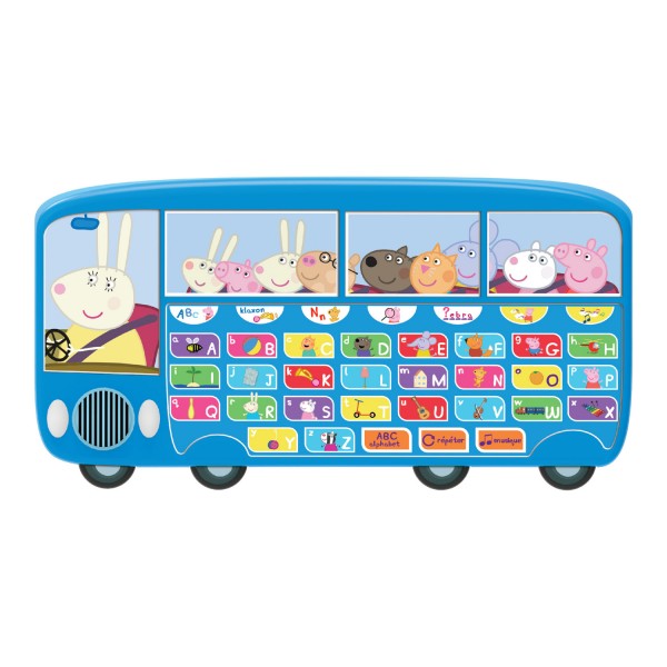 Le bus alphabet de Peppa Pig - Taldec-S15660