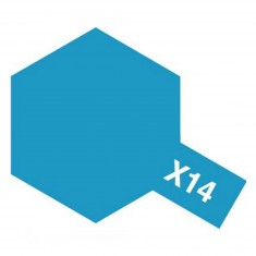 X14 Bleu Ciel brillant - Tamiya 