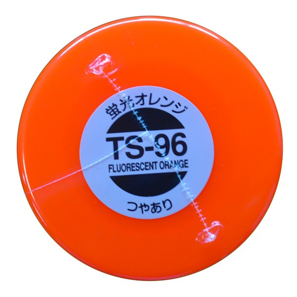 TS-96 - Bombe de peinture aérosol - 90 ml : Orange Fluo - Tamiya-85096