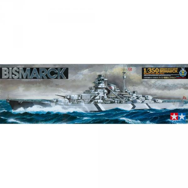 Cuirassé Bismarck - 1/350e - Tamiya - Tamiya-78013