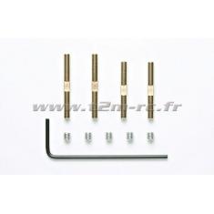 Set d'axes Titane 2.6mm - 1/10e - Tamiya