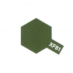 XF81 Dark Green RAF mat - Tamiya 