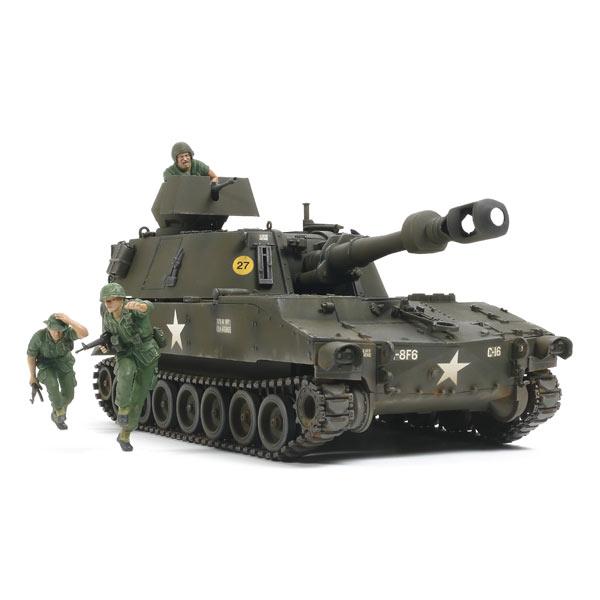 Obusier US M109 Vietnam - 1/35e - Tamiya - MPL-37013