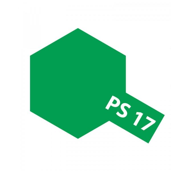 PS17 - Peinture en bombe 100 ml : vert métallisé - Tamiya-05546-86017