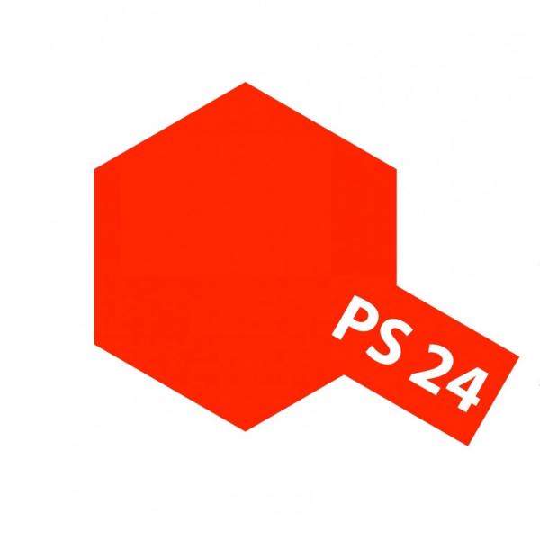 PS24 - Peinture en bombe 100 ml : orange fluo - Tamiya-05547-86024
