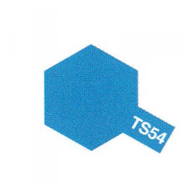 TS54 - Bombe aérosol - 100 ML : Bleu Métal Clair brillant - Tamiya-85054