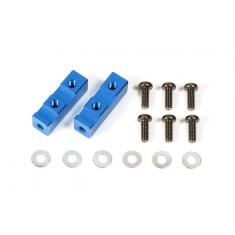 Support servo alu WR02 GF01 - Tamiya 