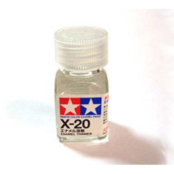 X-20 Diluant enamel 10ml - Tamiya  - MPL-80020