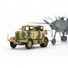 Maquette véhicule militaire : Tracteur Lourd Ss-100    