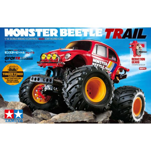 Monster Beetle Trail 4x4 GF01TR Tamiya 1/14 - TAM-58672