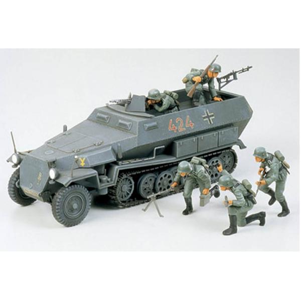 Maquette véhicule militaire : Sd Kfz 251/1 - Tamiya-35020