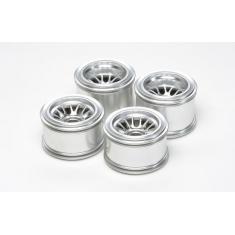 Jantes Chromées F104 - 1/10e - Tamiya