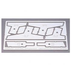 Applicateurs de Zimmerit - 1/35e - Tamiya