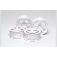 Jantes 5 batons 24mm - 1/10e - Tamiya