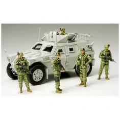 Equipe humanitaire JGSDF - 1/35e - Tamiya