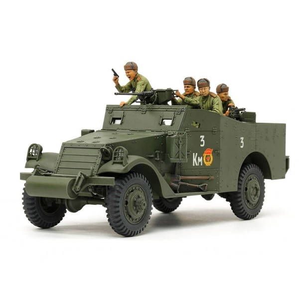 Maquette véhicule militaire : M3A1 Scout Car - Tamiya-35363