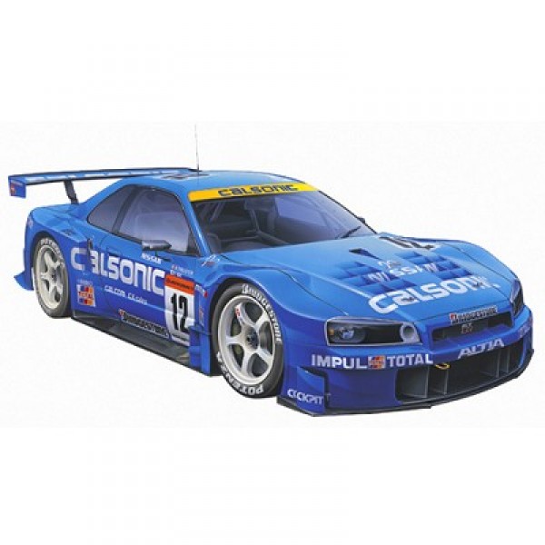 Maquette voiture : Calsonic Skyline GT-R - Maquettes Tamiya - Rue des  Maquettes