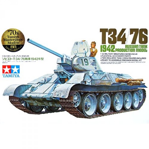 Russischer Panzer T-34/76 - Tamiya-35049