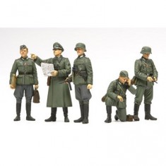 Figurines 2ème Guerre Mondiale : Etat-major de campagne allemand