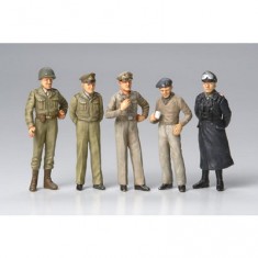 Figurines 2ème Guerre Mondiale : Généraux célèbres