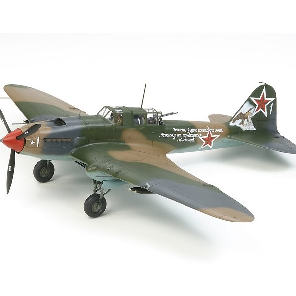 Aircraft model: Ilyushin IL-2 Shturmovik - Tamiya-61113